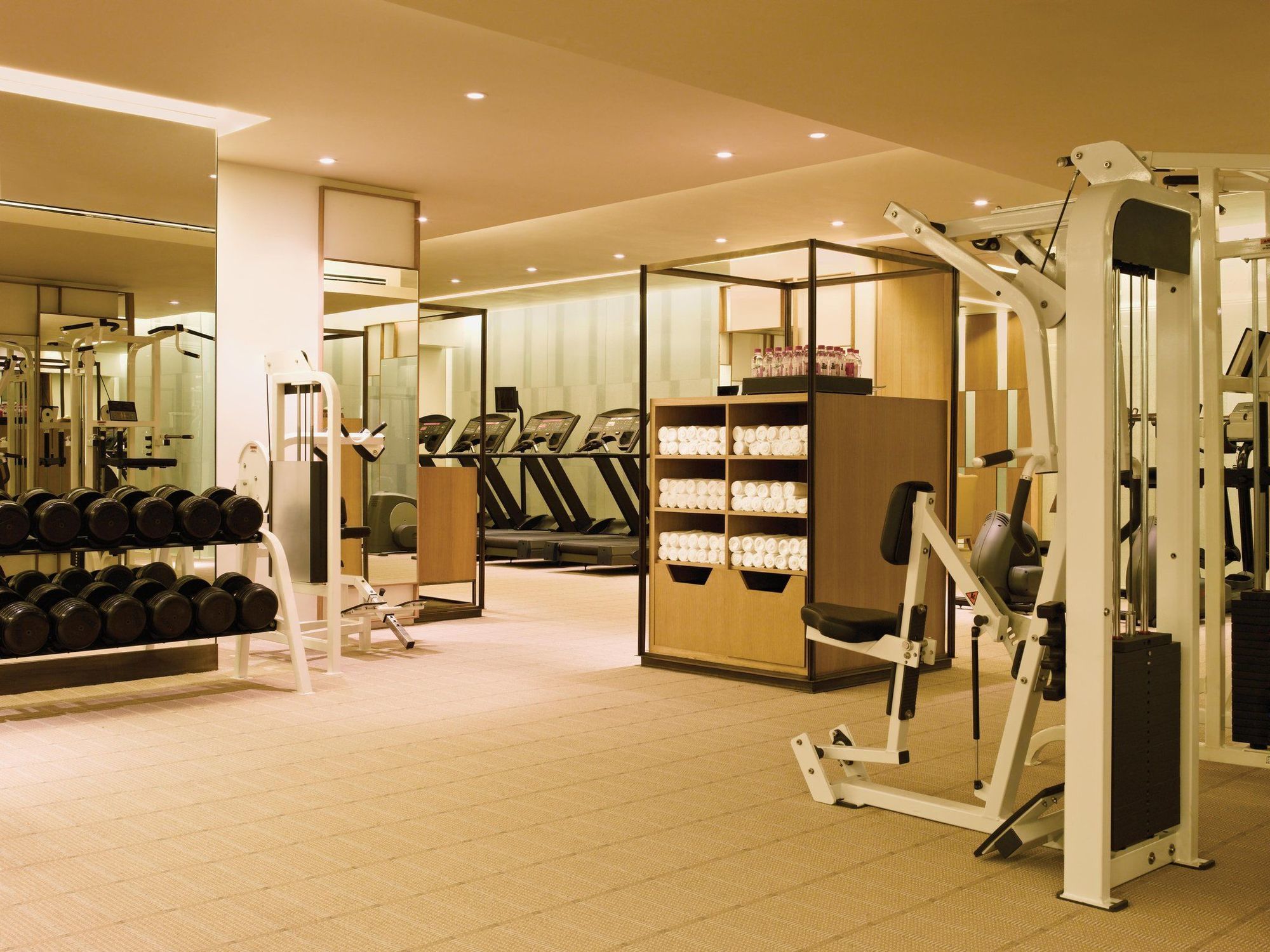Trident Nariman Point Hotel Мумбай Съоръжения снимка The gym at the Mandarin Oriental, Hong Kong